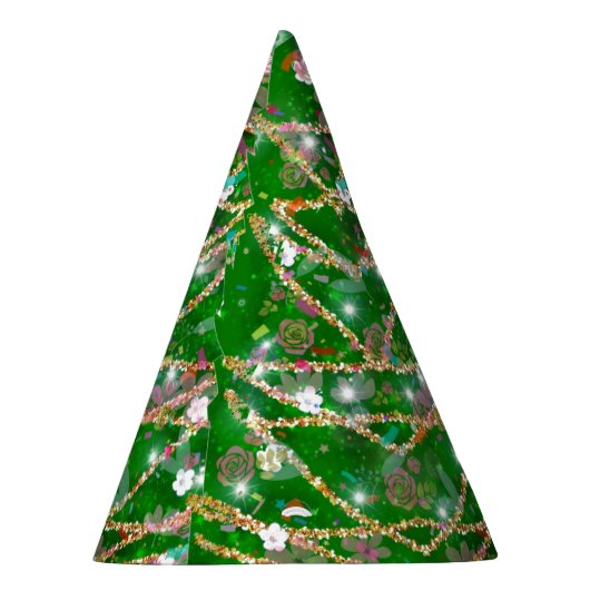 kerstboom feesthoedjes (Rechts)