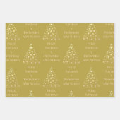 kerstboom Feliz Navidad y Prospero Año Nuevo Inpakpapier Vel (Voorkant)