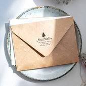 Kerstboom Festief Rubberstempel