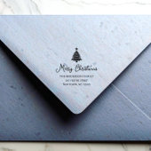 Kerstboom Festief Rubberstempel