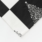 kerstboom fleece deken (Hoek)