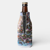 kerstboom  flesjeskoeler (Fles Achterkant)