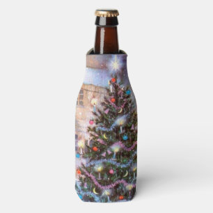 kerstboom flesjeskoeler