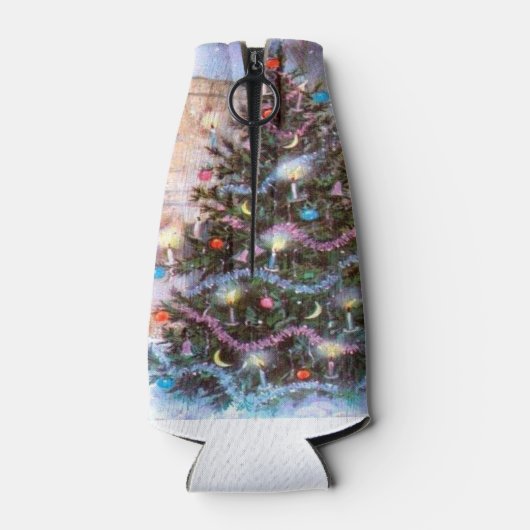 kerstboom  flesjeskoeler (Achterkant)