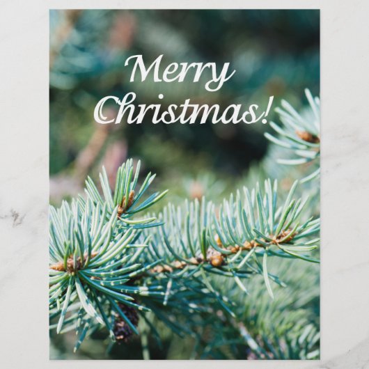 kerstboom flyer (Voorkant)