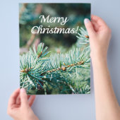kerstboom flyer (Hand)
