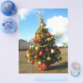 kerstboom flyer (Enkel)