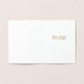 kerstboom folie kaarten (Binnen)