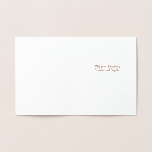 kerstboom folie kaarten (Binnen)