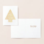 kerstboom folie kaarten (Display)