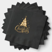 Kerstboom Folie Servetten (Insitu (Gestapeld))