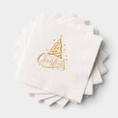 Kerstboom Folie Servetten (Insitu (Gestapeld))
