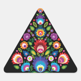 🎄 kerstboom - folklore [zwart] sticker