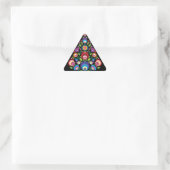 🎄 kerstboom - folklore [zwart] sticker (Tas)