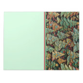 Kerstboom Forest Whimsey Stationery Notitieblok (Voorkant)