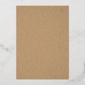 Kerstboom Foto - 36 foto Folie Uitnodiging (Achterkant)