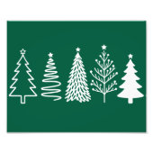 kerstboom foto afdruk (Voorkant)