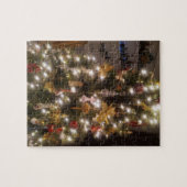 Kerstboom Foto Legpuzzel (Horizontaal)