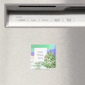 Kerstboom (foto-lijst) magneet (Insitu (Vaatwasser))