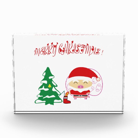 Kerstboom Fotoblokken (Voorkant)