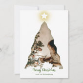 Kerstboom Fotokaart Kaart (Voorkant)