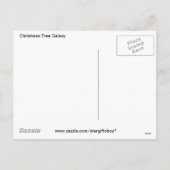 Kerstboom Galaxy Feestdagenkaart (Achterkant)