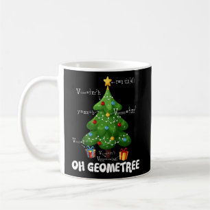 Kerstboom Geometree Funny Wiskunde Teach Koffiemok