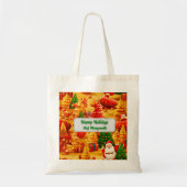 Kerstboom Gepersonaliseerde Chef Gift Tote Bag (Voorkant)