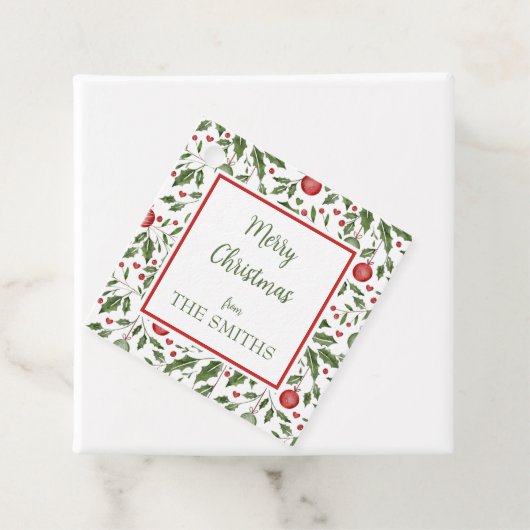 Kerstboom Gepersonaliseerde Gift Labels (In situ)