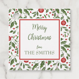 Kerstboom Gepersonaliseerde Gift Labels