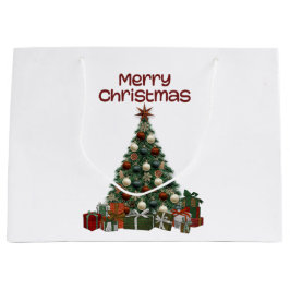 Kerstboom Geschenkentas Groot Cadeauzakje