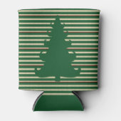 Kerstboom gestript blikjeskoeler (Voorkant)