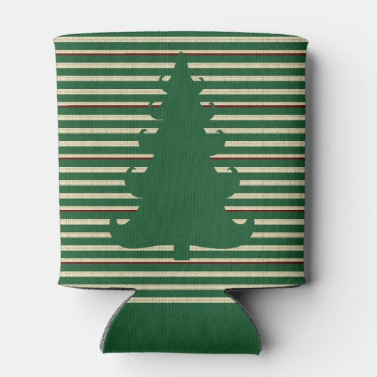 Kerstboom gestript blikjeskoeler (Achterkant)