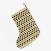 Kerstboom gestript kleine kerstsok (Achterkant (Hangend))