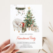 Kerstboom Gezellig Vriendjesfeest Kaart