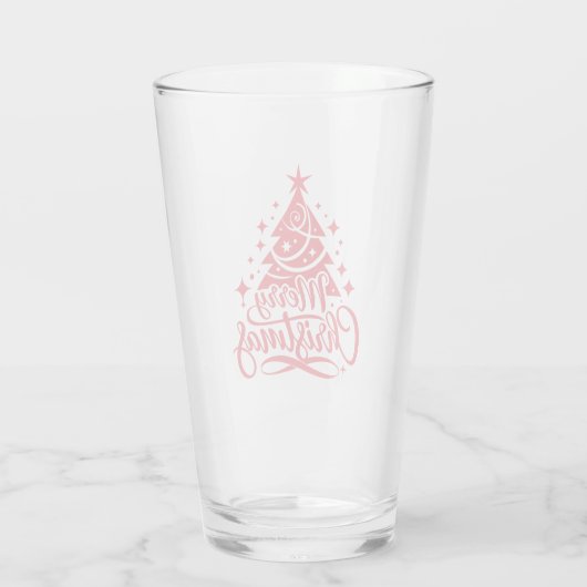 Kerstboom Glas (Achterkant)