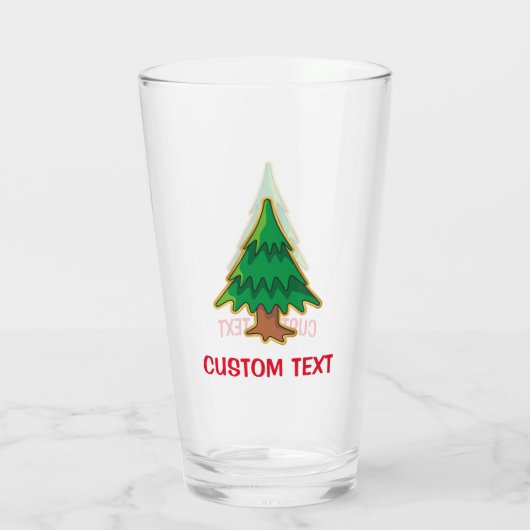Kerstboom Glas (Achterkant)