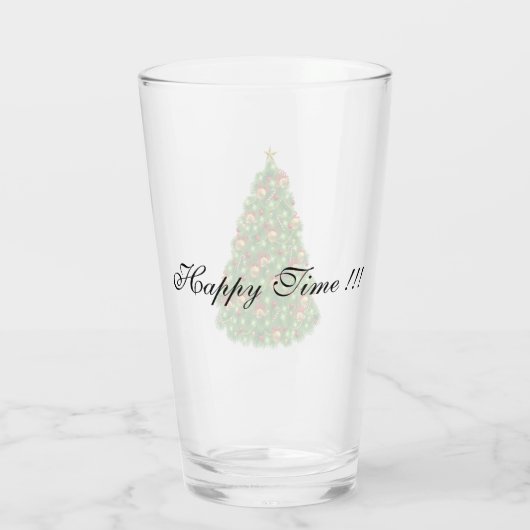 kerstboom glas (Achterkant)