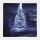 kerstboom glas ornament (Achterkant)