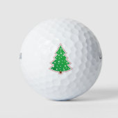 kerstboom golfballen (Voorkant)