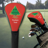 kerstboom golfheadcover