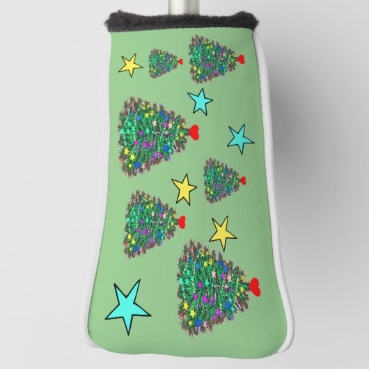 Kerstboom Golfheadcover (Draai 90)