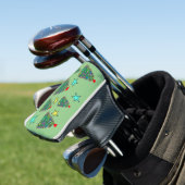 Kerstboom Golfheadcover (Insitu)