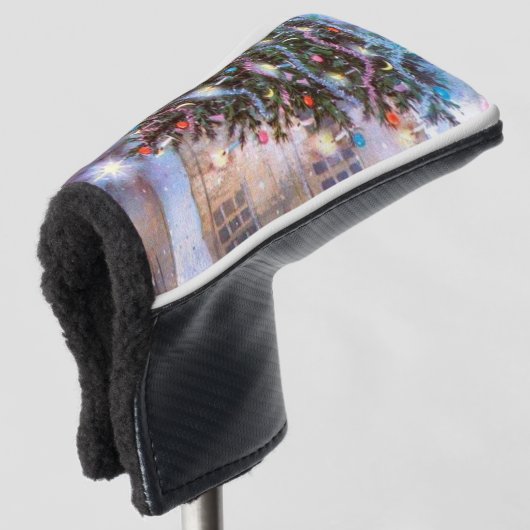 kerstboom  golfheadcover (3/4 voorkant)