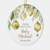 Kerstboom gouden Ornamenten die we verwachten (Links)