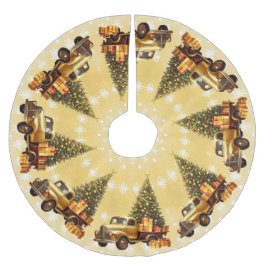 Kerstboom Gouden Truck Tree Rok Kerstboom Rok