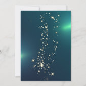 kerstboom, Green Kerstmis Company Party Kaart (Achterkant)