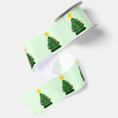 Kerstboom groen lint (Achterkant)
