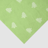 Kerstboom Groen op groen Tissuepapier (Detail)
