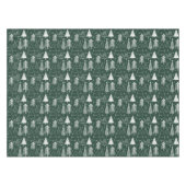Kerstboom - groenblijvende boom - dennenboom groen tafelkleed (Voorkant (Horizontaal))